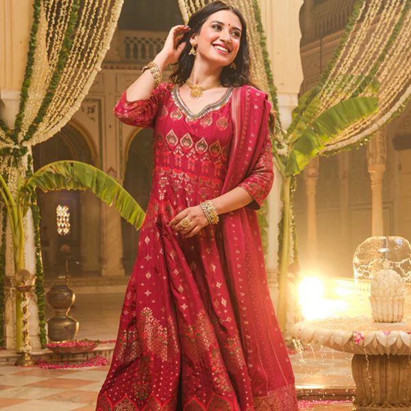 Designer Ethnic Dress (Anarkali Style)
