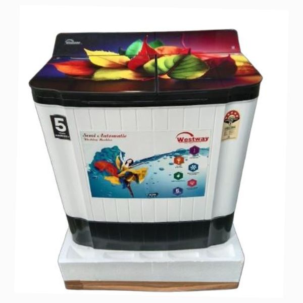Washing Machine 9.0–10.0 kg – Toughened Glass Lid, Collar Scrubber & Advanced Features