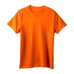 Orange Round Neck T-Shirt